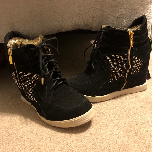 Dollhouse Wedge Sneakers - Picture 1 of 6